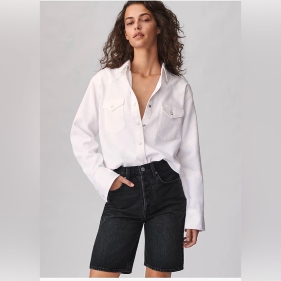 Denim Forum The Joni Loose Bermuda short - size 27 - Picture 2 of 11